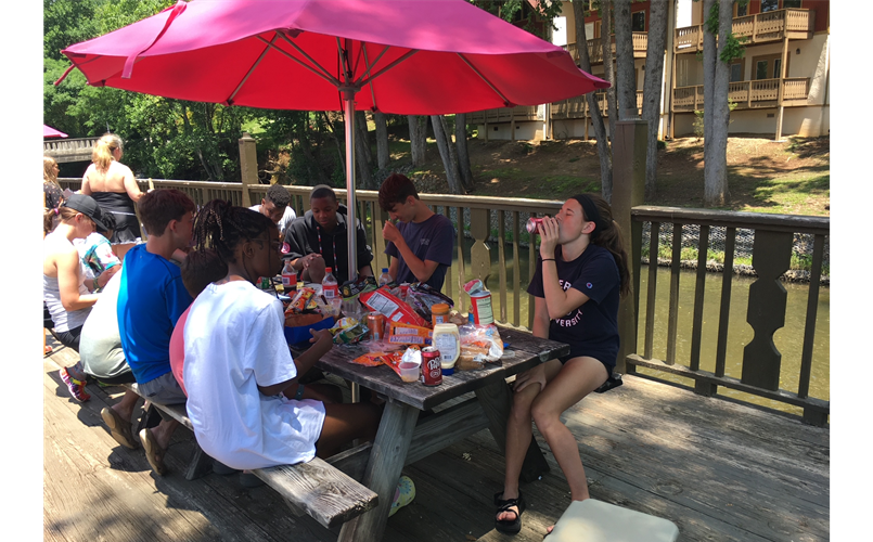 UHS Fellowship & Missions:  Tubing the Hootch!